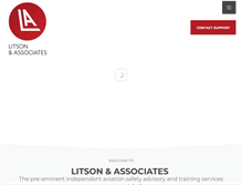 Tablet Screenshot of litsonandassociates.com